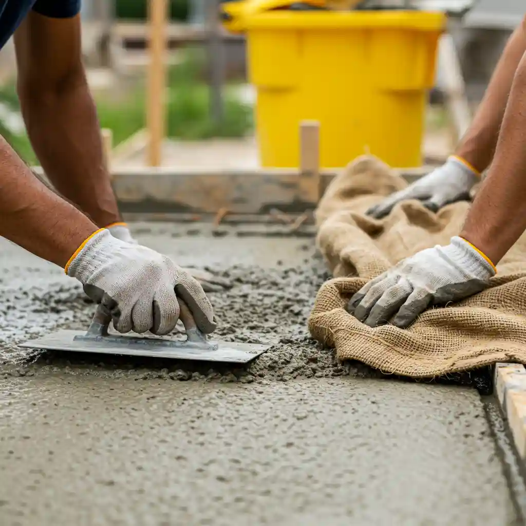 Ensure safety with Bamburi PowerMAX 42.5—wear protective gear, store dry, use first-in, first-out, cure for 7 days, and minimize water for lasting strength.