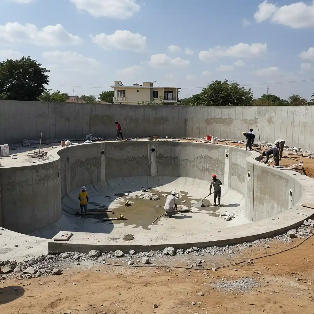 Superior strength and durability—Bamburi Nguvu Cement for reliable water-retaining structures.