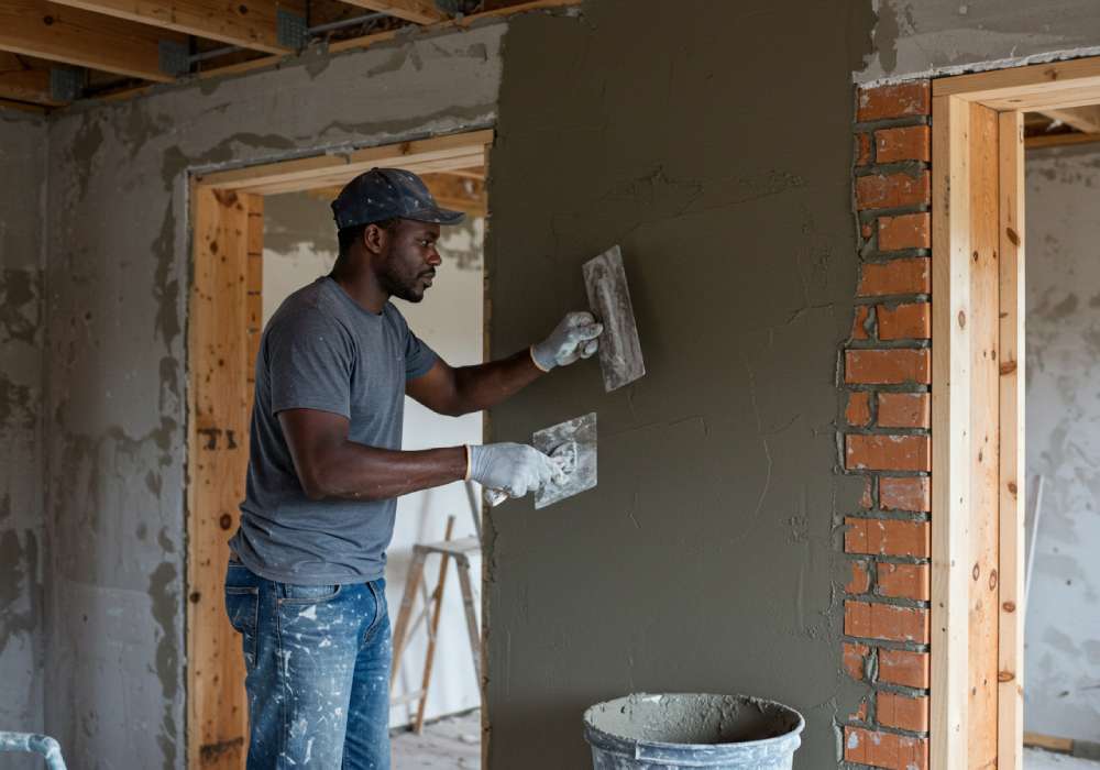 what is the best plastering cement