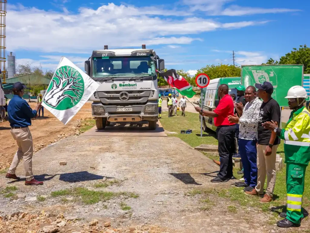 Bamburi Cement enhances Its Concrete Manufacturing Footprint In Coast Region